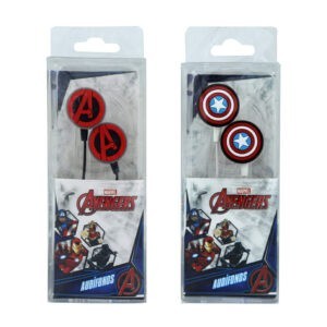 Audífonos alámbricos con diseño de avengers, variedad de diseños / h-ab41 / h-ab47