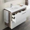 Zen Tina freestanding de hormigón