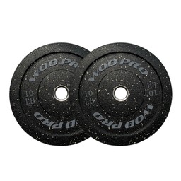 ​Par de bumpers hi-temp 10 libras Wod Pro,​Par de bumpers hi-temp 10 libras Wod Pro