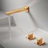 Zen Tina freestanding de hormigón