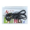 Audífonos alámbricos amazing vision tipo earphone con sonido estéreo y entrada auxiliar 3.5mm, variedad de colores / rj-100