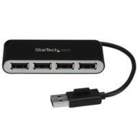 CONCENTRADOR USB 2.0 DE 4 PUERTOS CON CABLE INTEGRADO - H...