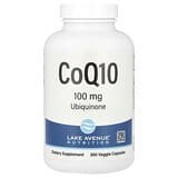 Lake Avenue Nutrition, CoQ10, Ubiquinona verificada por la Farmacopea de EE. UU. (USP), 100 mg, 360 cápsulas vegetales