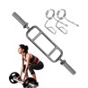 Barra Wod Pro Olímpica Romana para Tricep sin bujes,Barra Wod Pro Olímpica Romana para Tricep sin bujes