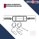 Barra Wod Pro Olímpica Romana para Tricep sin bujes,Barra Wod Pro Olímpica Romana para Tricep sin bujes