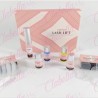 “Kit Iconsign para rizado de pestañas incluye: 1 pegamento 7ml, 1 fijador 5ml, 1 permanente 5ml, 1 nutriente 5ml, 1 limpiador 5m