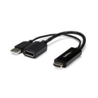 CONVERTIDOR HDMI A DISPLAYPORT - ADAPTADOR 4K ALIMENTADO ...