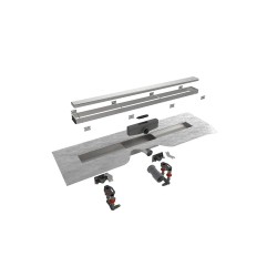 Zen Tina freestanding de hormigón