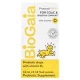 BioGaia, Protectis Baby, Probiótico para bebés en gotas, Con vitamina D3, 10 ml (0,34 oz. líq.)