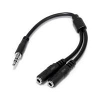 ADAPTADOR DIVISOR DE CABLE ESTéREO PARA AUDíFONOS - CABLE...