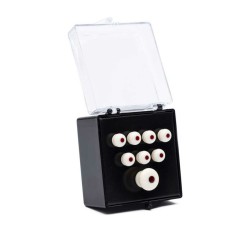 Martin 18APP0002, Blanco con Tortoise, Bridge and End Pin Set Authentic
