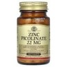 Solgar, Picolinato de zinc, 22 mg, 100 comprimidos