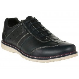 Zapato JBE piel azul marino