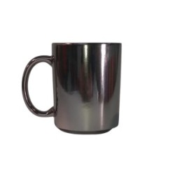 TAZA METALICA PLATA 11 OZ
