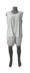 PIJAMA CON SHORT - 100% BAMBU