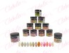 Acrílico JR Gold coast (Glitter fino con decoración) para uñas 12 piezas de 10gr-1/4oz por paquete 11A-210-11 (PB)