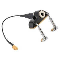 Pastilla KNA Para VIOLIN/VIOLA Mod. VV-3V Con Volumen Negra