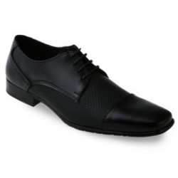 JBE Zapato con Agujeta Negro