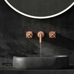Zen Tina freestanding de hormigón