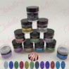 Acrílico JR Reflectiva diamond para uñas 12 piezas de 10gr-1/4oz por paquete 11A-210-10 (Pb)
