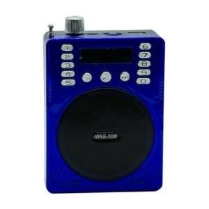 Megáfono radio buytiti con ranuras para sd y usb, variedad de colores / wks-558