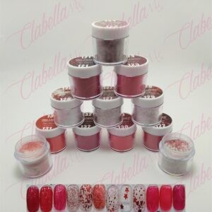 Acrílico Miss Cherry para uñas 12 piezas de 10gr-1/4oz por paquete 101MC28-22D