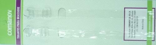 TIRANTE PLASTICO PARA BRASIERE 36 X 1CM