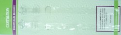 TIRANTE PLASTICO PARA BRASIERE 36 X 1CM
