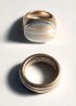 Pack 2 anillos combinados
