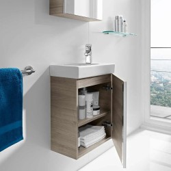 Zen Tina freestanding de hormigón