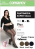 PANTIMEDIA TRANSPARENTE SUPER TALLA