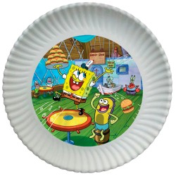 Bob esponja platos