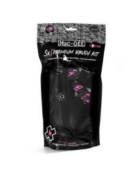 MUC-OFF SET DE 3 CEPILLOS