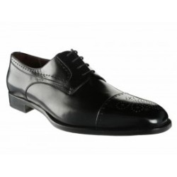 Zapato bostoniano Fratelli piel negro