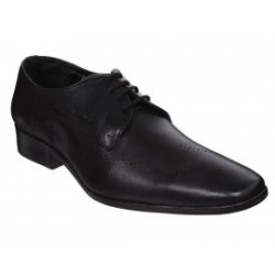 Michel Domit Zapato de Piel Punta Cuadrada...