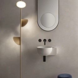 Zen Tina freestanding de hormigón