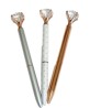 3 Plumas diamantes