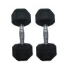 Par de mancuernas hexagonales 20 libras Wod Pro,Par de mancuernas hexagonales 20 libras Wod Pro