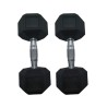 Par de mancuernas hexagonales 20 libras Wod Pro,Par de mancuernas hexagonales 20 libras Wod Pro