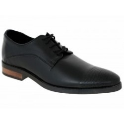 Zapato derby Perry Ellis piel negro