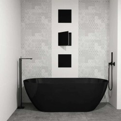Zen Tina freestanding de hormigón