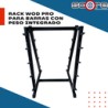 Rack Wod Pro para barras con peso integrado,Rack Wod Pro para barras con peso integrado