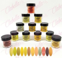Acrílico Pinky iva colores otoño para uñas 12 piezas de 10gr-1/4oz por paquete SZ-QQ36E