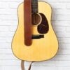 Tahalí para Guitarra Acústica de piel Ball Glove (Café)