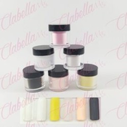 Acrílico Yuan Quan gama A para uñas 6 piezas de 10 gr-1/4 oz- por paquete. A-L35