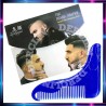 Peine Delineador de Barba Beard Shaper