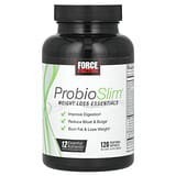 Force Factor, ProbioSlim, Ingredientes esenciales para la pérdida de peso, 120 cápsulas vegetales