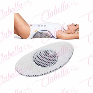 Almohada de apoyo lumbar para silla de trabajo con malla de aire 3D para cama, Cojín lumbar extraíble ideal para dormir de lado,