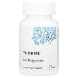 Thorne, Bisglicinato ferroso, 60 cápsulas