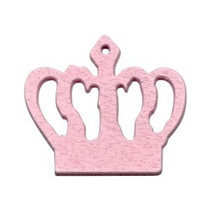 FIGURA MADEDRA CORONA C/20 PIEZAS